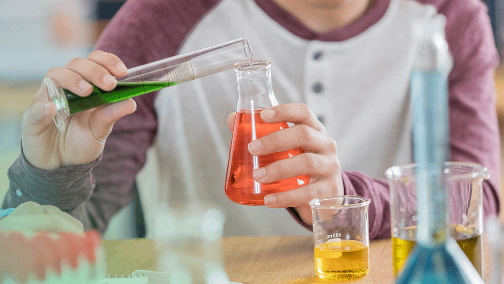 failed chemistry experiment; mystery investigation