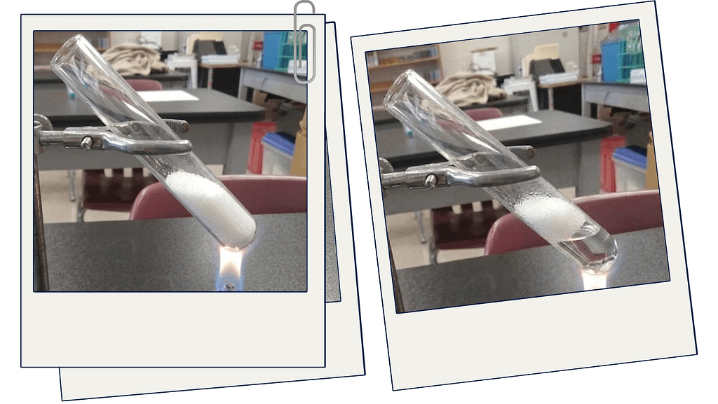 failed chemistry experiment